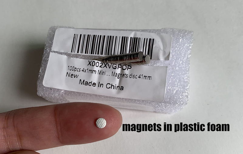 100pcs 4x1mm Mini Small Circular Magnets 4mmx1mm N35 Neodymium Magnet Strong Dia 4x1mm Permanent NdFeB Magnets disc 4*1mm