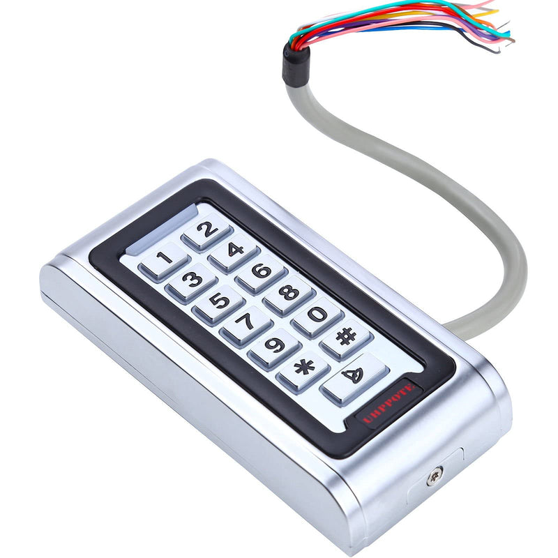 UHPPOTE Waterproof IP68 Metal Case Stand-Alone Access Control Keypad with Wiegand 26 bit Interface for 125khz RFID Card
