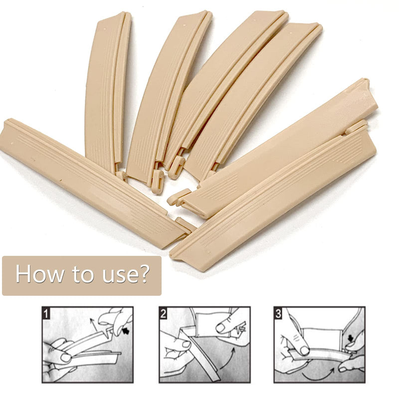 Universal Ostomy Bag Clip, Drainable Pouch Clamps, Tail Closure Surefit, Medical Grade (20 pcs)