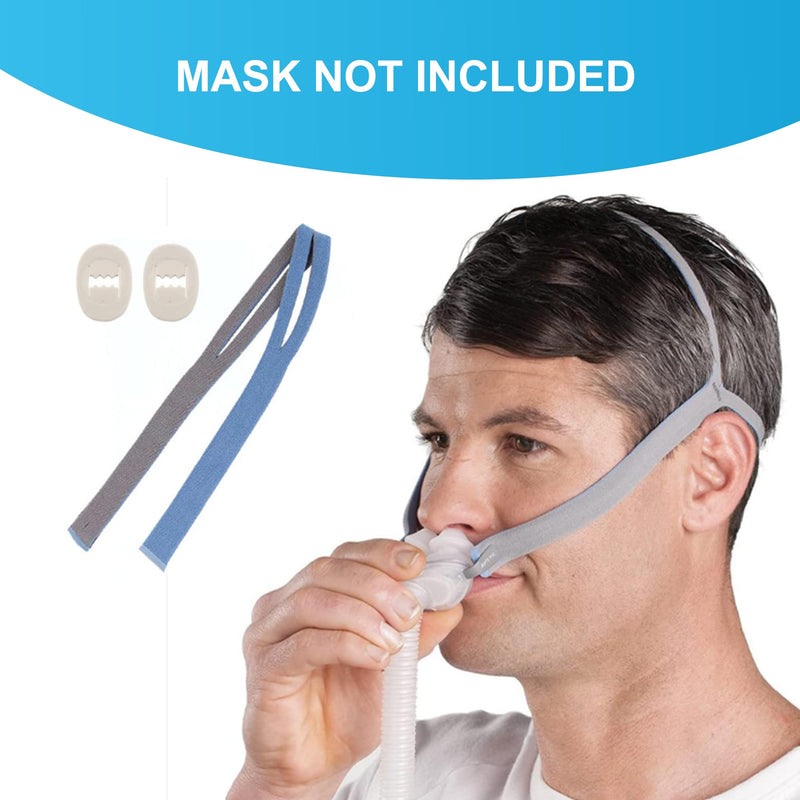 VINGNUT replacement headband compatible with P10 nasal pillow CPAP mask, CPAP mask accessories