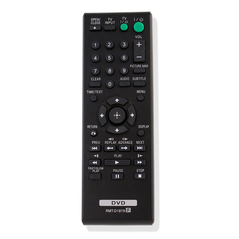 New RMT-D197A RMTD197A Replaced Remote Control fit for Sony DVD Player DVP-SR510H DVP-SR320 DVP-SR405P DVP-SR750HP DVPSR100 DVPSR120 DVPSR210PB DVPSR310P DVPSR320 DVPSR750HP