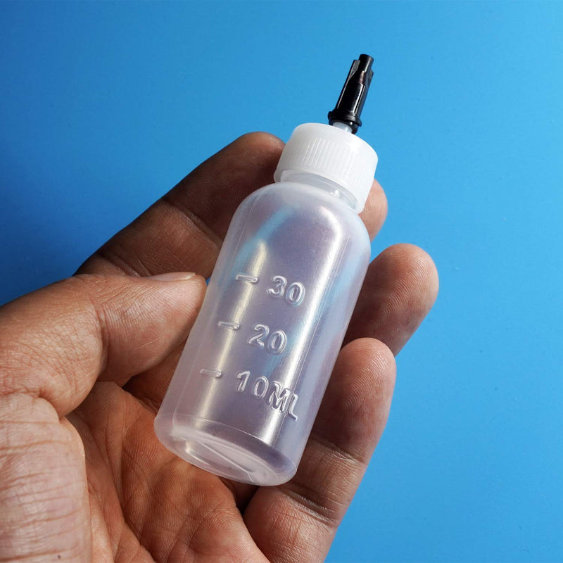 Dispensers Applicator Kit - Syringes,Plastic Squeeze Bottles and Needle Tips,Works for Precisely Delivery Grease,Oil Dispensing,Liquid Glue and Ink