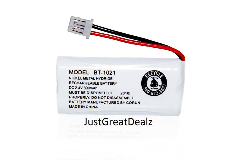 JustGreatDealz Battery BT-1021 BT1021 BBTG0798001 for Uniden Cordless Handset Telephones 1 Count (Pack of 1)