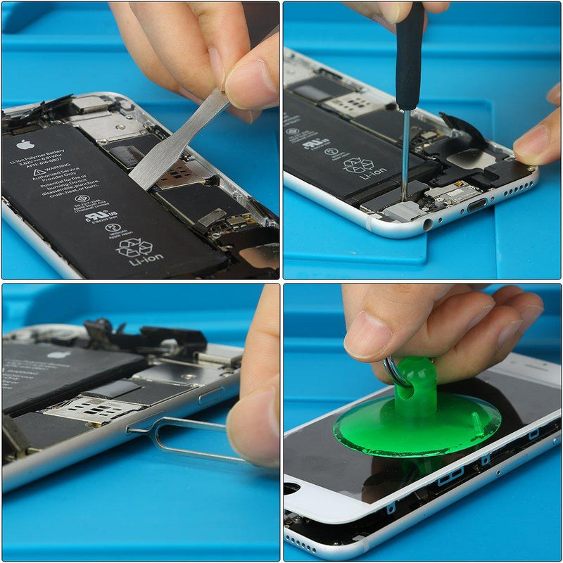 14 in 1 Repair Replacement Cleaning Tool kit for Phone iPhone x/4/4s/5/5s/6/6s/Plus/7/Plus/8/Plus 14 in 1