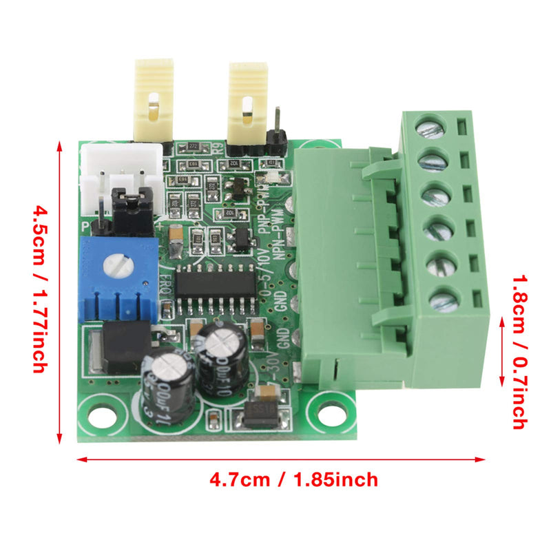 Analog voltage to PWM signal converter 0-5V/0-10V Analog input voltage to 0-100% PWM signal 2KHZ-20KHZ converter module for PWM motor speed control interface circuit
