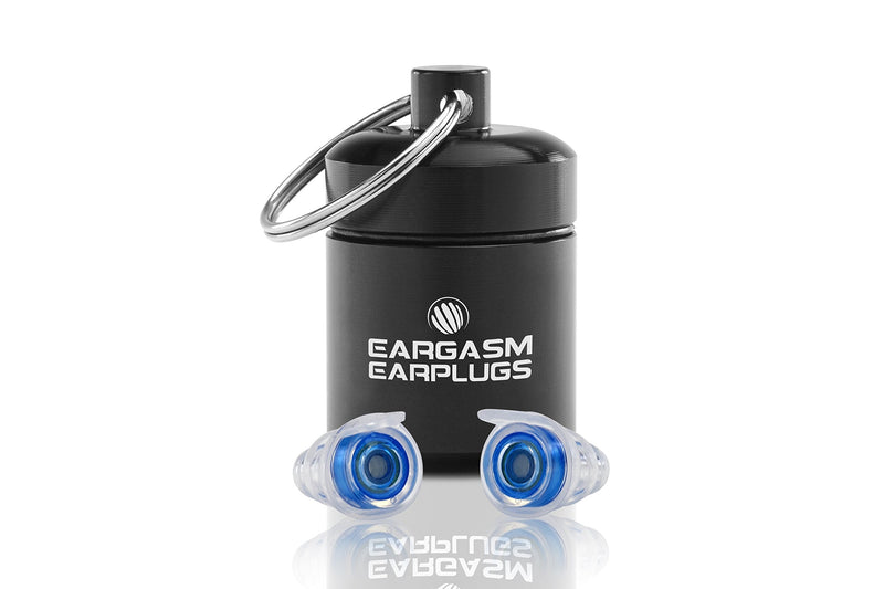 Eargasm High Fidelity Earplugs for Concerts Musicians Motorcycles Noise Sensitivity Conditions and More (Ear Plugs Come in Premium Gift Box Packaging) - Blue