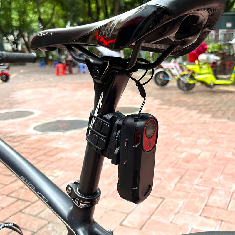 takewell Radar Case for Garmin Varia RCT715 (Case+Cable),Original Radar Bracket Companion, no Need to use Other Brackets. Anti-Lost Case, Prevent Loss, Prevent Breakage