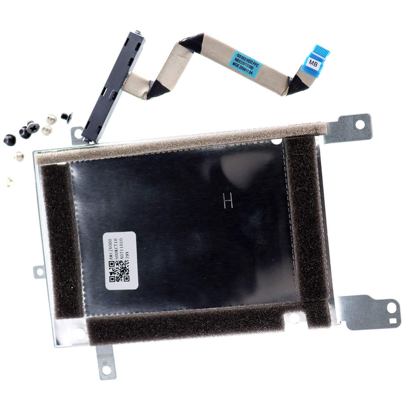 Deal4GO SATA Hard Drive Cable NBX0001S900 w/HDD Caddy Carrier AM1JV000500 for Lenovo Ideapad S350-15 S350-15IWL S350-15IIL S350-15IKB Ideapad 3-15 2.5" HDD Caddy w/ SATA Cable