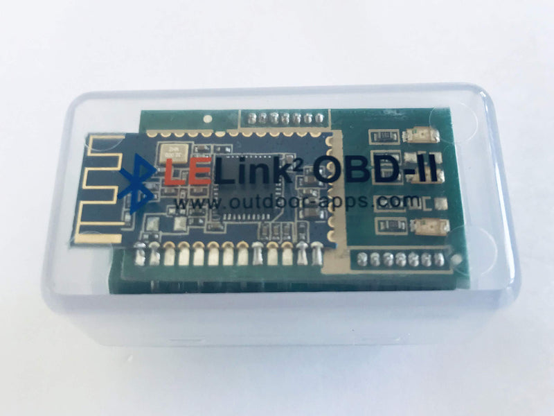 LELink Bluetooth Low Energy BLE OBD-II OBD2 Car Diagnostic Tool for iPhone/iPod/iPad and Android. New: Configurable Auto On/Off