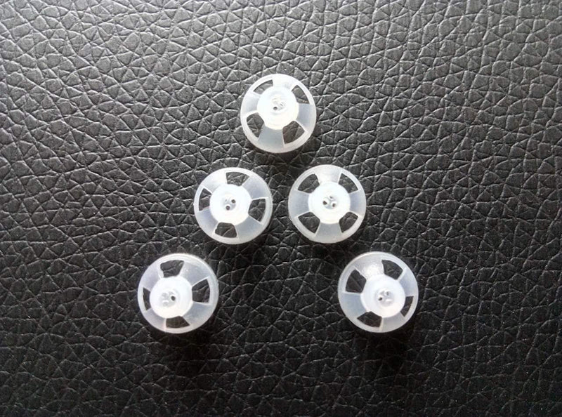 Jungle Care Hearing Aid Ear Piece Open Dome 9mm 5-Pack Comfortable PSAP (Personal Sound Amplifiers Product) Kit Ear Tips Invisible, Perfect for Open Air (Open fit), Except for RIC