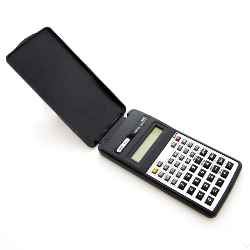 BAZIC 10-Digit Scientific Calculator w/ Flip Cover Black 1