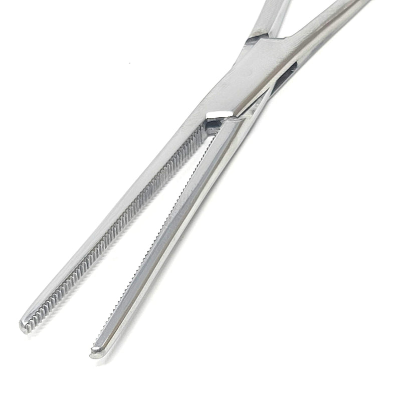 Premium Quality Rochester Pean Hemostat Locking Forceps Straight 10" with Full Serrated Jaws for Better Grip