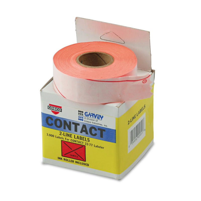COS090951 - Garvey Contact 22-77 Labelers 2-line Labels
