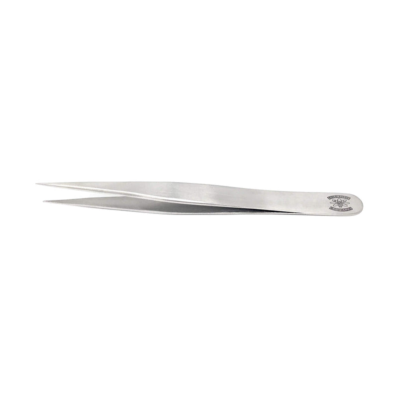 Scientific Labwares High Precision Stainless Steel Lab Tweezers/Forceps with Straight Very Fine Point