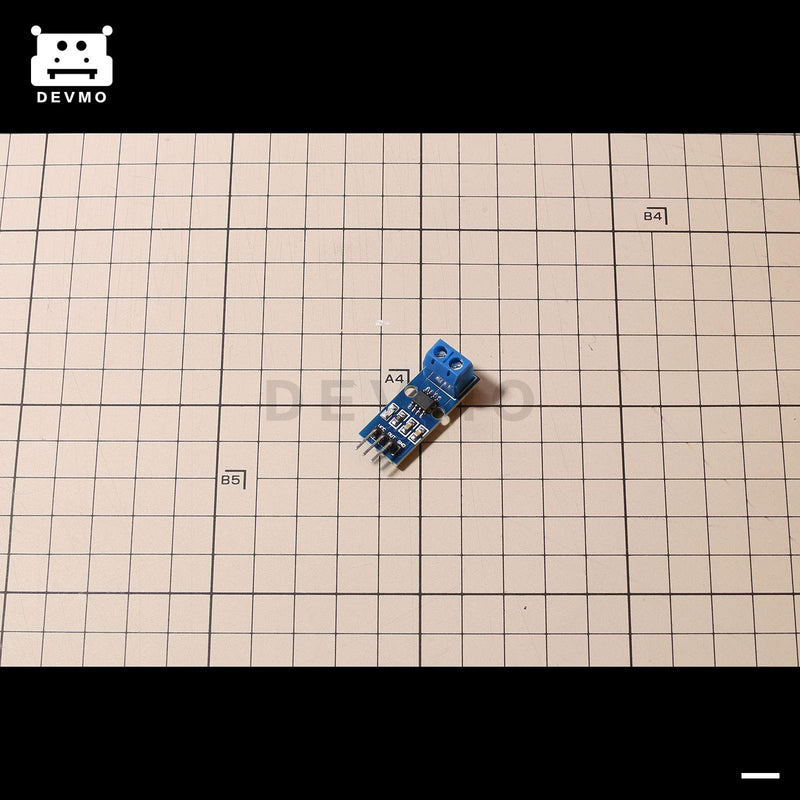 DEVMO 30A Range AC and DC Current Sensor Module ACS712 Module Highly Sensitive Humidity High Efficient Compatible with Ar-duino 30A