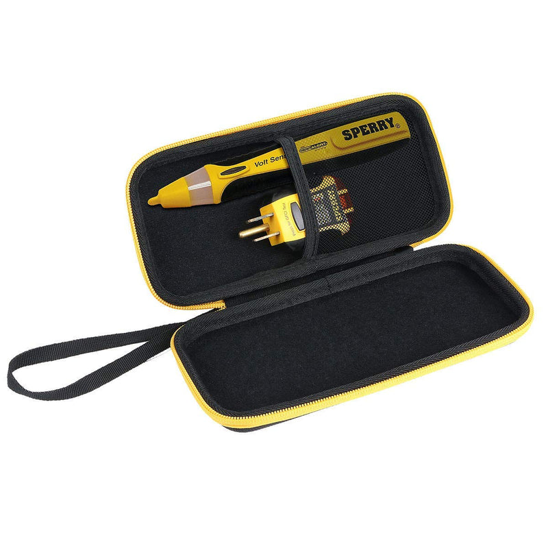 khanka Hard Travel Case replacement for Compatible with Sperry Instruments STK001 Non-Contact Voltage Tester Electric Outlet Tester