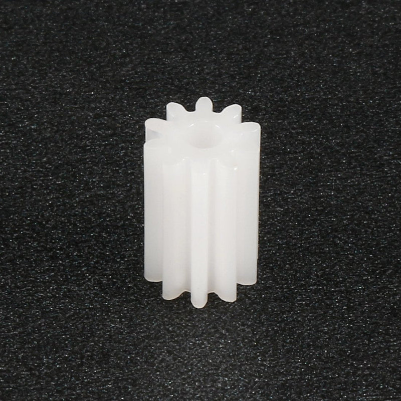 uxcell 20pcs Plastic Gears White 10 Teeth Model 102A Reduction Gear Plastic Worm Gears for RC Car Robot Motors