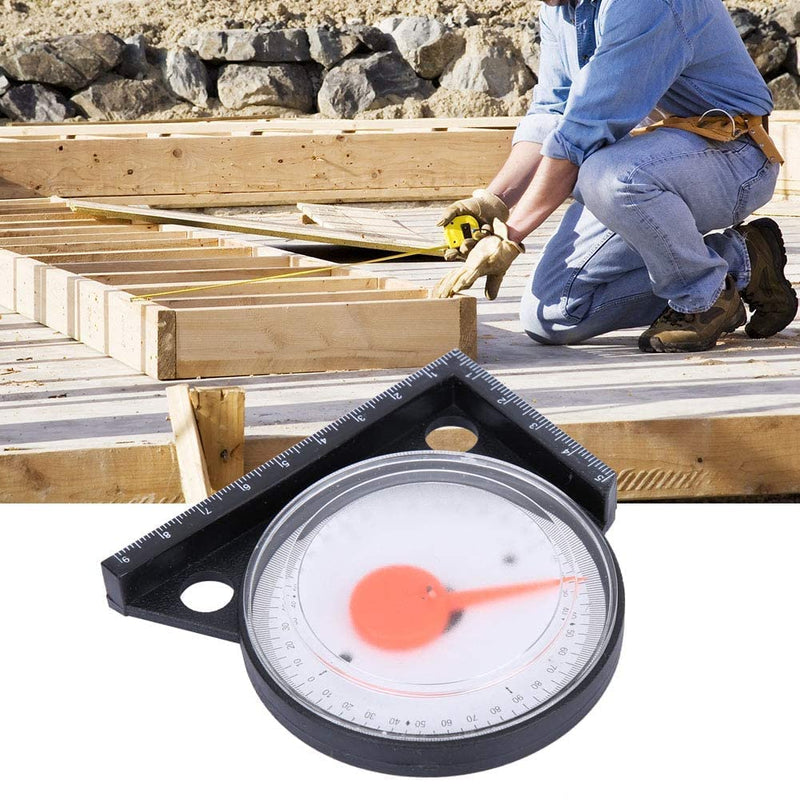 Protractor High Precision Multifunctional Inclinometer Angle Finder Level Gauge Measuring Tool Tilt Angle Finder Tilt Level Meter (9.5 x 5 cm)