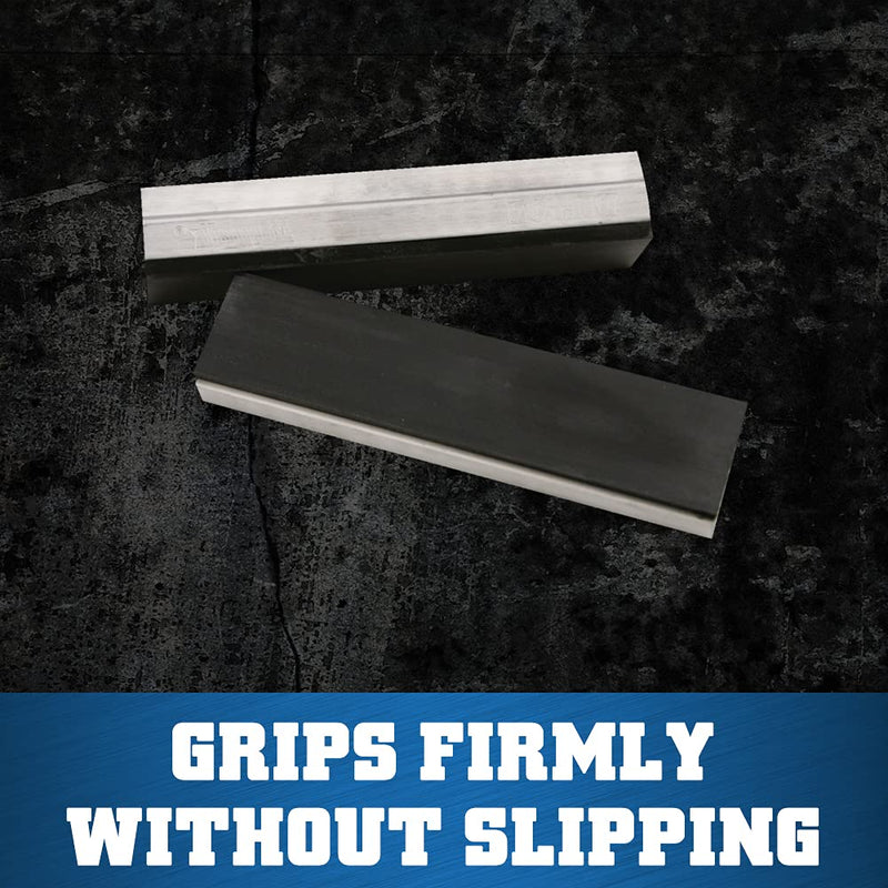 Wilton Tools R-4 Rubber Face Magnefix Jaw Caps, 4" Jaw Width (14840)
