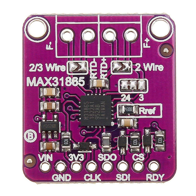 TECNOULAB 5pcs MAX31865 RTD Platinum Resistance Temperature Detector Module PT100 - PT1000
