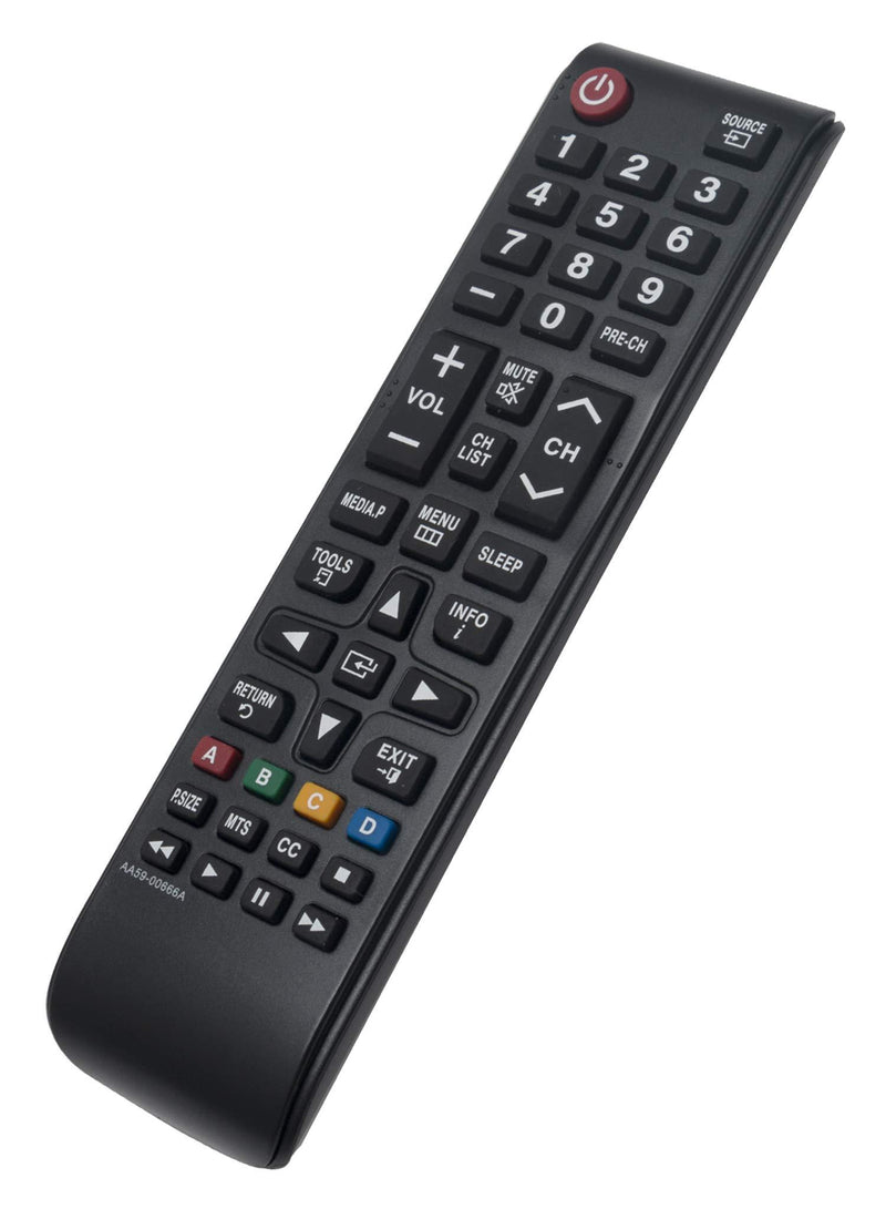AA59-00666A Replaced Remote fits for Samsung TV UN32EH4003V UN40ES6003F LH32HDBPLGA UN32EH4003FXZA UN39EH5003FXZA UN60EH6003FXZAHH01 H32B H40B H46B LH32HDBPLGA/ZA LH40HDBPLGA/ZA UN40H5003