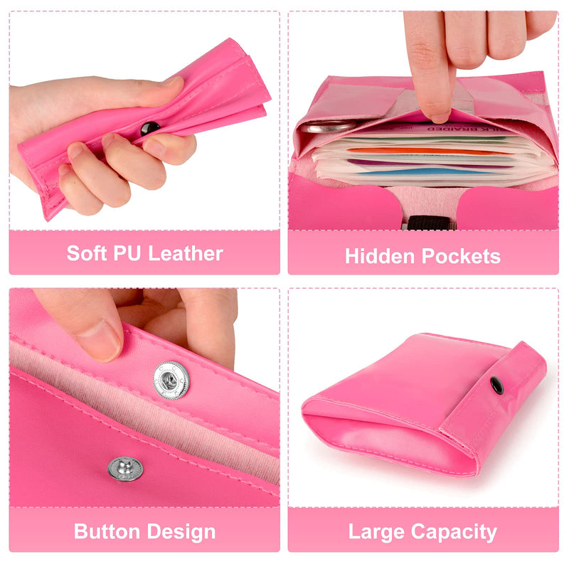 Ultrassist Suture Tool Kit Includes: Scissors, Adson Forceps, Needle Driver, Mosquito Forceps, Scalpel Handle; Complete Suture Instrument Kit for Educational Training-Pink Pink bag