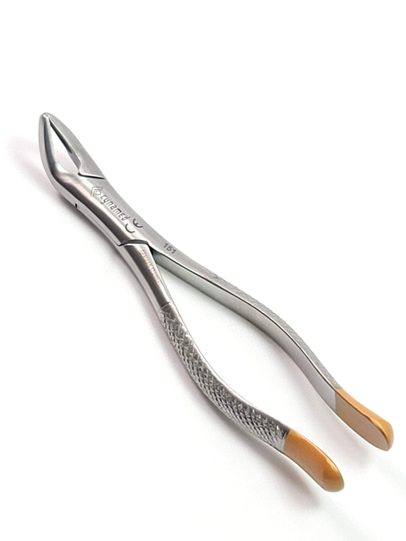 German Dental Extracting Forceps #151-Lower Bicuspid, Lower Incisor, Lower Root, Universal Extraction Forceps Dental Instruments -Cynamed