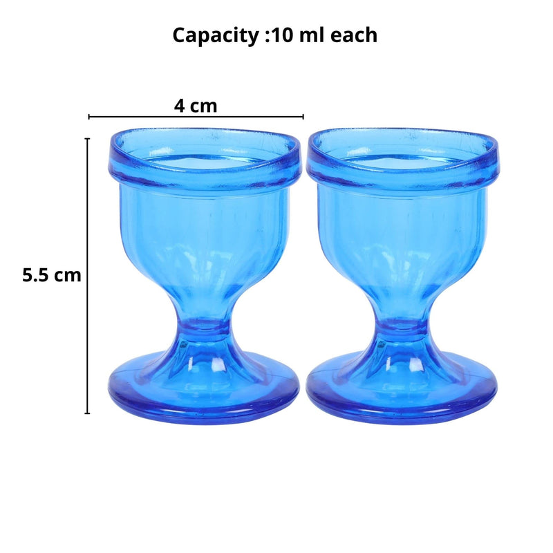 Eye wash Cup Set of 2 (Blue) Blue