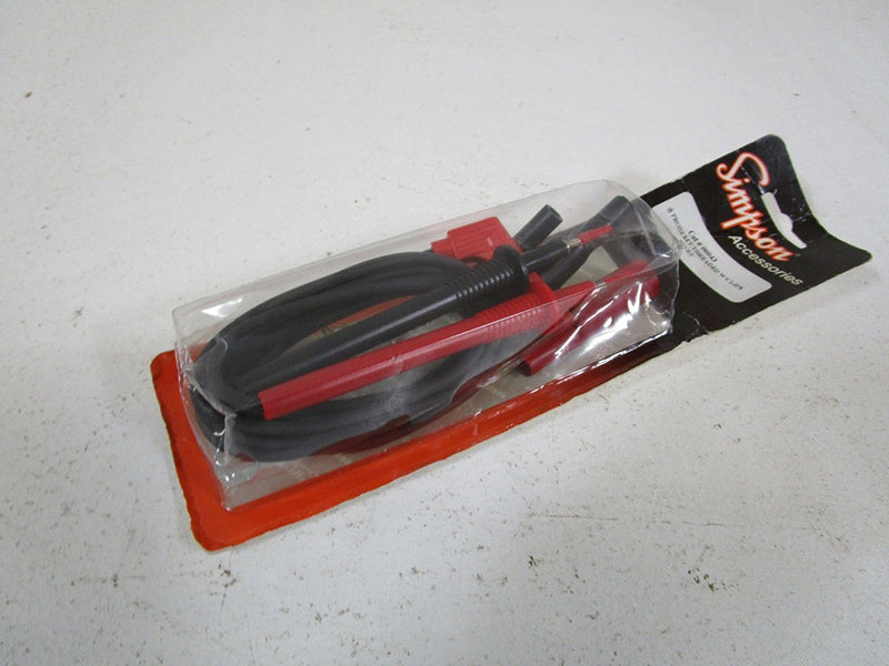 Test Lead, Black/Red, PR