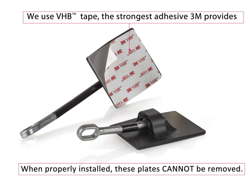 Refrigerator Door Lock WITHOUT PADLOCK - Black Black Without Padlock