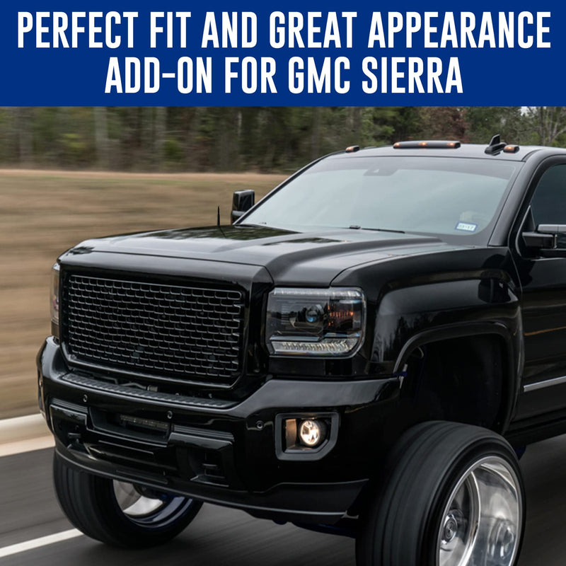Bullet Style Antenna MAST Black for GMC Sierra 1500 2006-2022