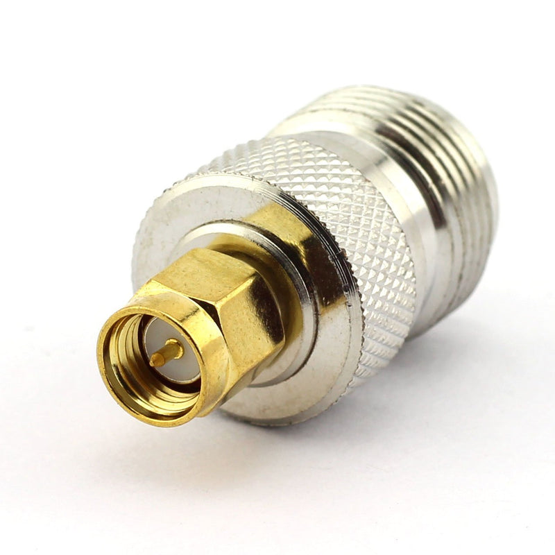 DGZZI 2-Pack N Female to SMA Male RF Coaxial Adapter N to SMA Coax Jack Connector