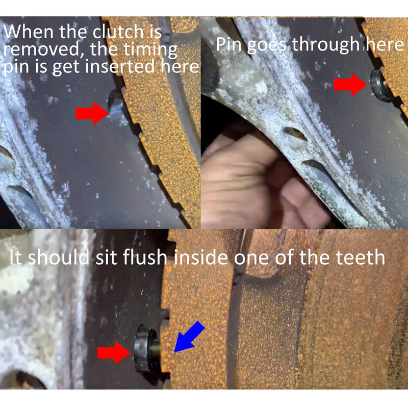 Sunluway TDC Locating Pin Camshaft Locking Timing Pin Alternative to W470589001500 for Detroit Diesel DD13, DD15, DD16