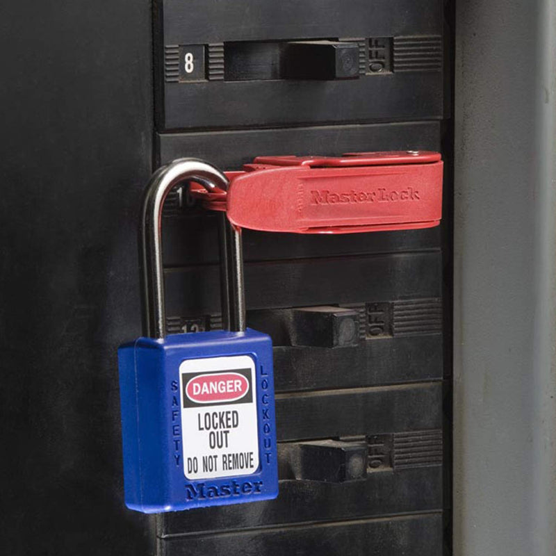 Master Lock 493B Lockout Tagout Circuit Breaker Lockout, Standard Single and Double Toggles Single & Double Toggles