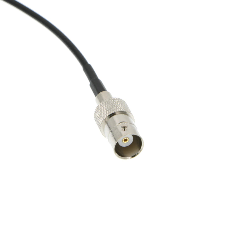 Alvin's Cables BNC Right Angle Male to BNC Female SDI Cable for Camera 50 Ohm Male to Female 30cm