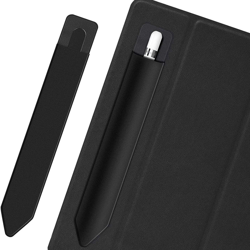 BoxWave Stylus Pouch for HP Envy x360 Convertible 2-in-1 Laptop (15.6") (Stylus Pouch by BoxWave) - Stylus PortaPouch, Stylus Holder Carrier Portable Self-Adhesive - Jet Black