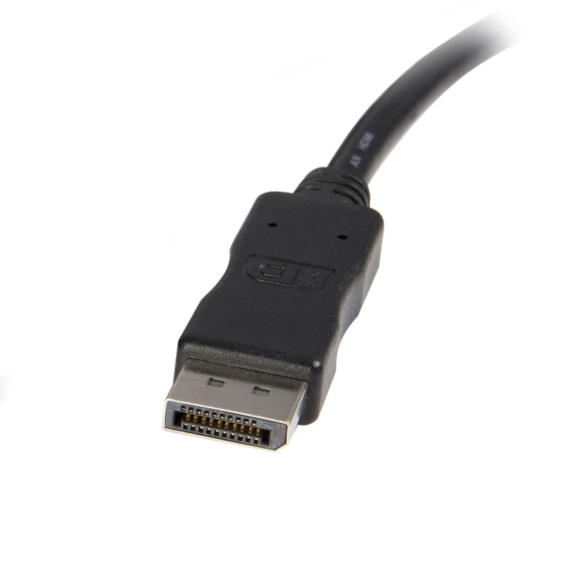 StarTech.com 10ft (3m) DisplayPort to DVI Cable - DisplayPort to DVI Adapter Cable 1080p Video - DisplayPort to DVI-D Cable Single Link - DP to DVI Monitor Cable - DP 1.2 to DVI Converter (DP2DVIMM10) 3m (10ft) Standard Packaging