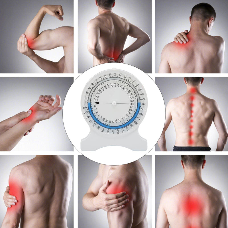 Tonsa Bladder Inclinometer Physiotherapy Tool, Therapy Inclinometer, Leakproof Movement Meter for Physiotherapy, Chiropractors, Physical and Occupational Therapy