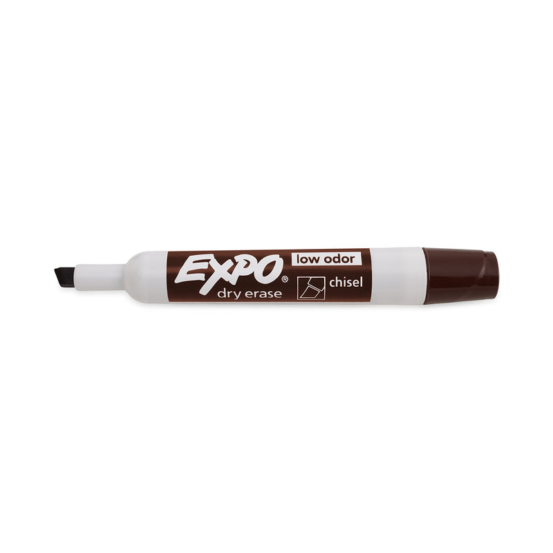 EXPO Low Odor Dry Erase Marker | Chisel Tip Markers | Whiteboard Markers, Assorted, 36 Count 36.0