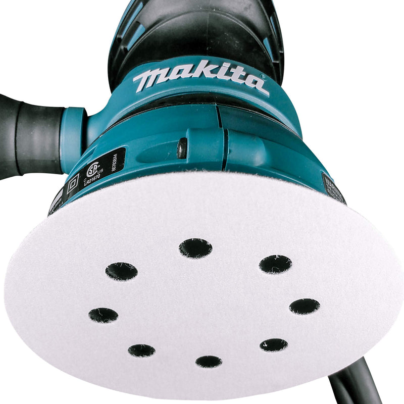 Makita 30 Piece - Multi Grit Sanding Disc Set For 5" Random Orbit Sanders - For Wood, Metal & Plastic - 80, 120 & 240 Grit | 8 Hole Hook-And-Loop Sandpaper 30 Piece | Multi-Grit Sanding Disc Set