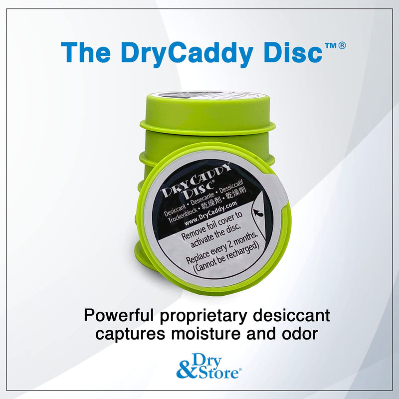 DryCaddy by Dry & Store | Dry Aid Kit - Protection Against Moisture Damage for Hearing Aids, Cochlear Implants and Other Electronic Instruments