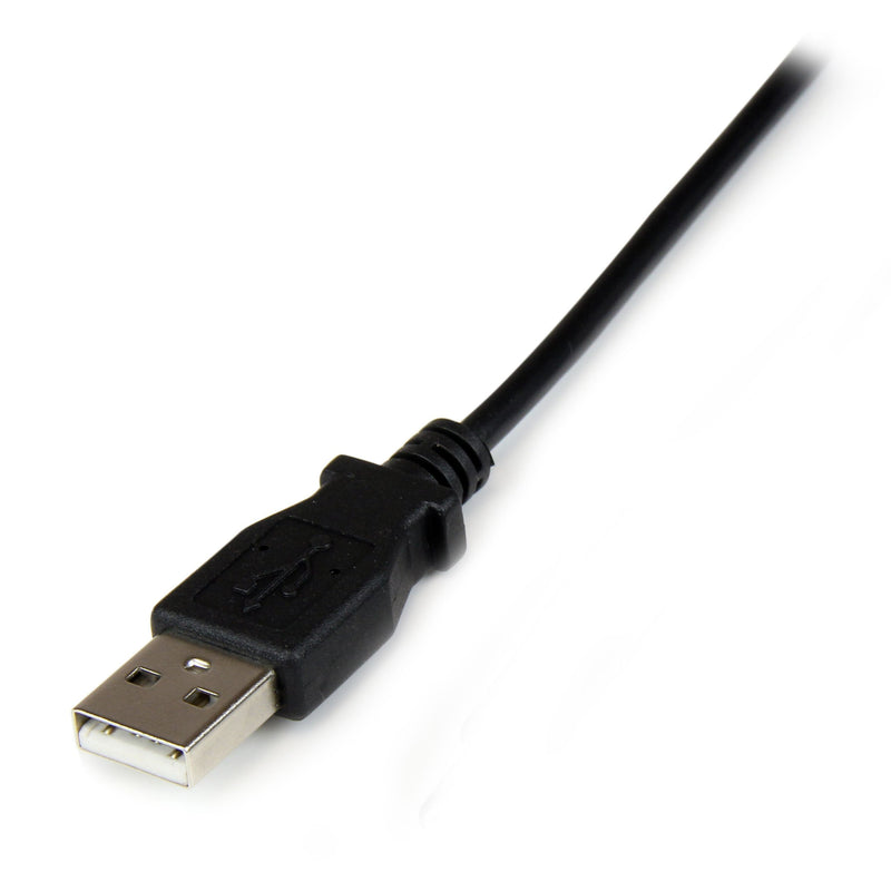 StarTech.com 1m USB to Type N Barrel 5V DC Power Cable - USB A to 5.5mm DC - 1 Meter USB to 5.5mm DC Plug (USB2TYPEN1M), Black 3 ft / 1m