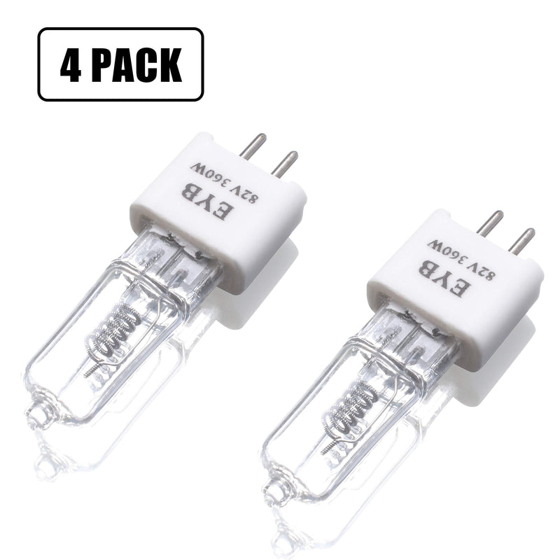 EYB 82V 360W Projector Bulb 4 Pack by Wadoy RSE-57 Compatible with Apollo 15000 15002 15009 A1004 A1005 AL1004 AL1005 Overhead Projector Bi-Pin Based Stage & T3.5 Bulb