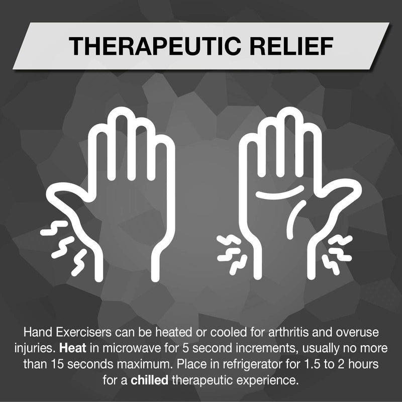 THERABAND Hand Exerciser, Stress Ball For Hand, Wrist, Finger, Forearm, Grip Strengthening & Therapy, Squeeze Ball to Increase Hand Flexibility & Relieve Joint Pain, X-Large Red, Soft, Beginner
