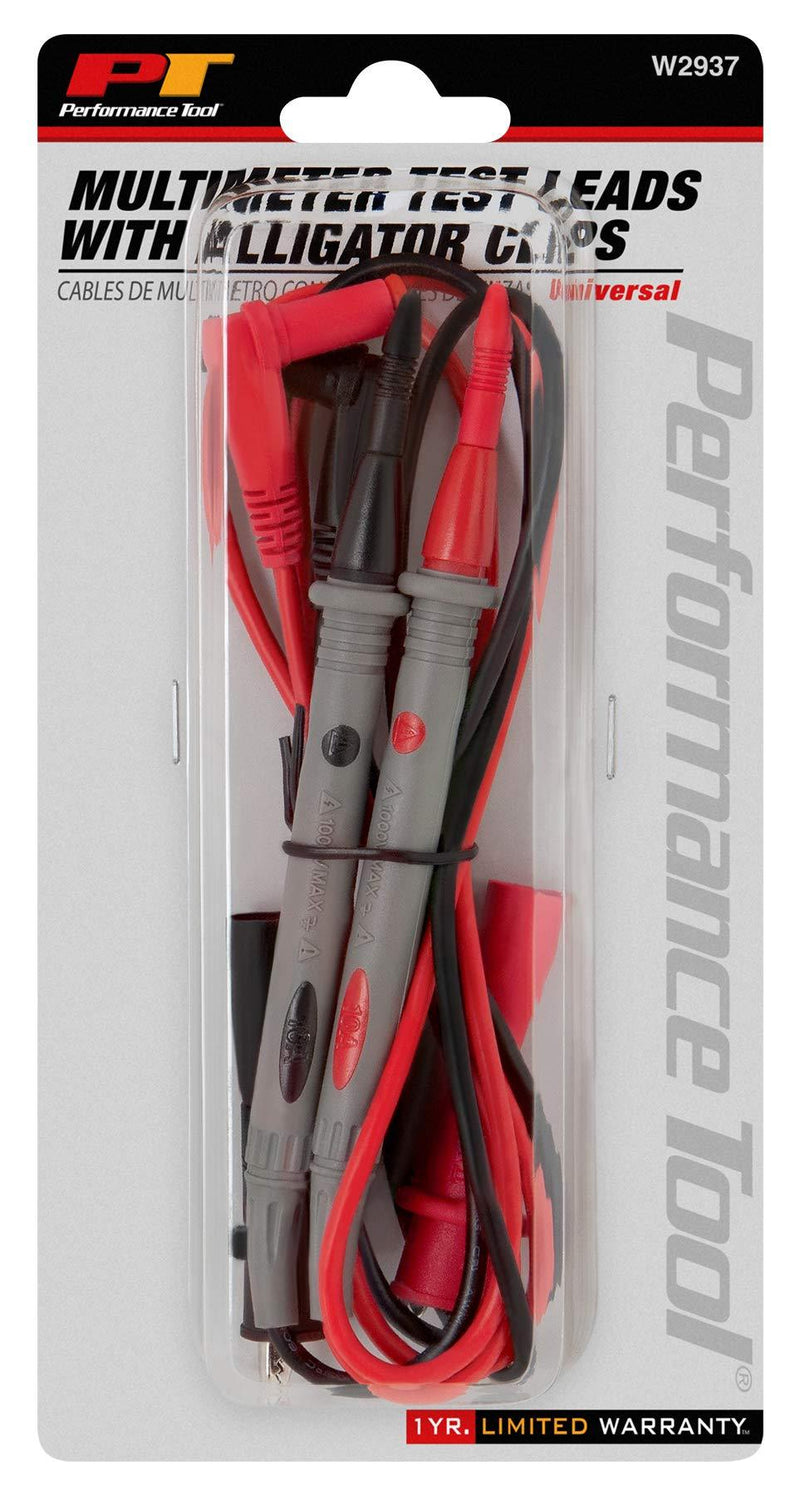 Performance Tool W2937 Universal Multimeter Test Lead