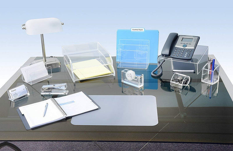 Kantek Acrylic business Card Holder Clear