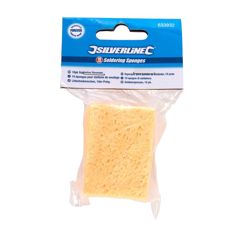 Silverline 633932 Soldering Sponges, Pack of 10 Pack of 10 1 Classic