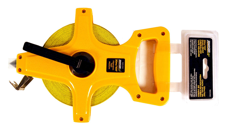 Johnson Level & Tool 1829-0100 Long Tape Measure Metric, 100-Feet 100 Feet