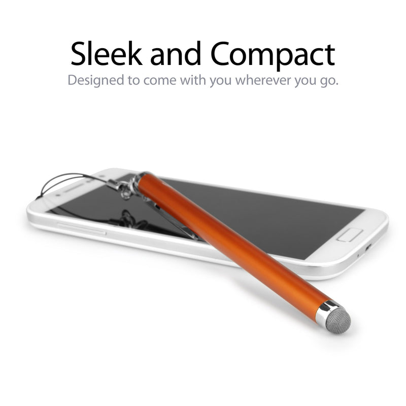 Stylus Pen for iPad 2 (Stylus Pen by BoxWave) - EverTouch Capacitive Stylus, Fiber Tip Capacitive Stylus Pen for iPad 2, Apple iPad 2 - Crimson Red