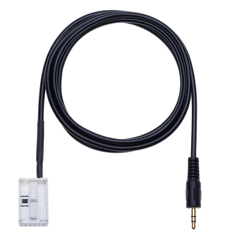 AUX Input Audio Cable Car Adapter Compatible with B M W| 12 pin Changer Transmiter 3.5 Male Extension Wire Connector | 4.9ft